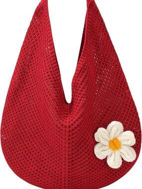 Summer Beach Tote Bag Purse Knit Bag Handbag Shoulder Bag New